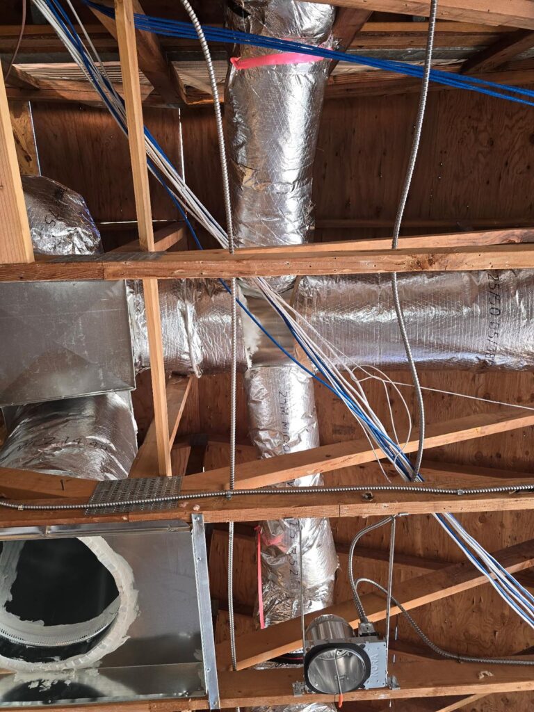 Interior Air Conditioning and Heating ducts in Lake Havasu City